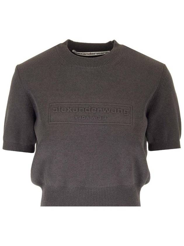 알렉산더왕 1KC3231037020 Cropped crew neck sweater