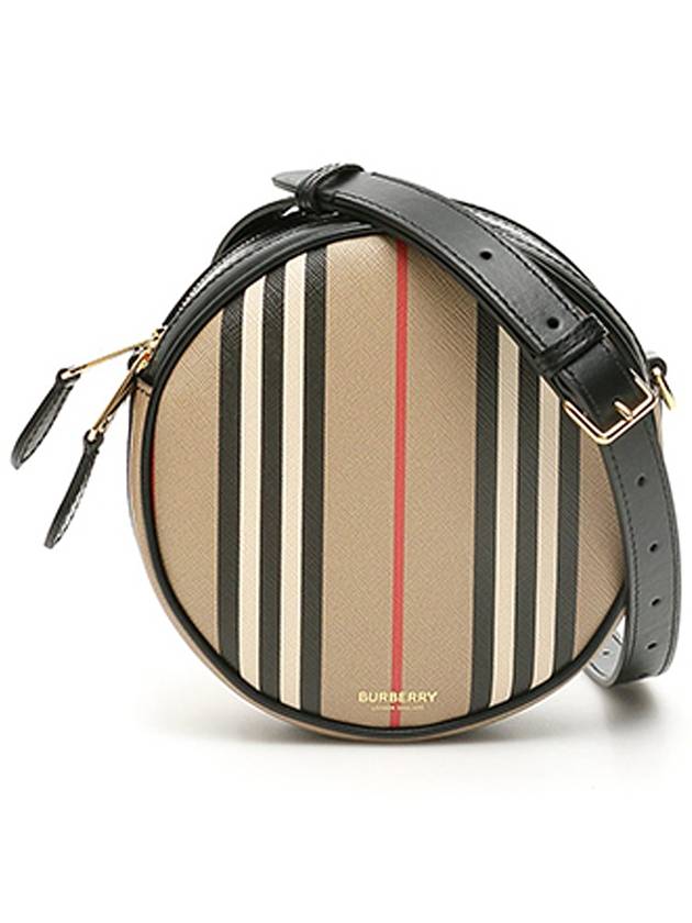 버버리 루이스 스트라이프 라운드 크로스백 베이지 8027293 A7026 BURBERRY