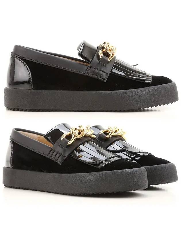 12주년 여성 메이 런던 체인 슬립온 RW70014 NERO