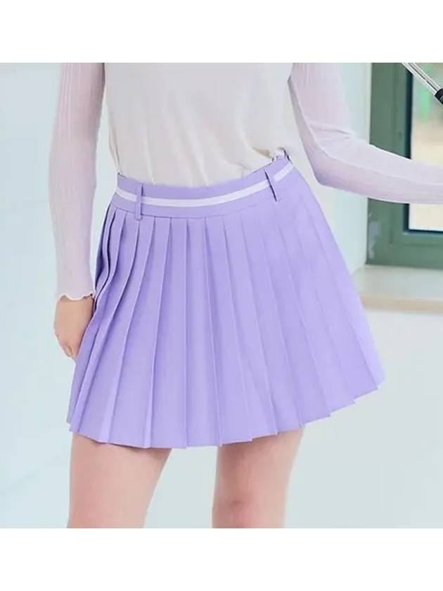 솔리드 큐롯 퍼플