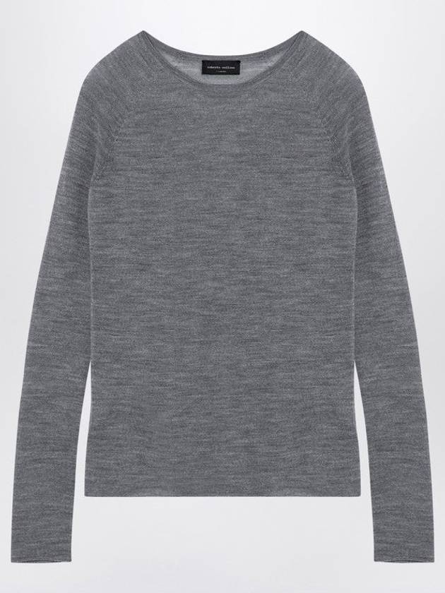 Semi-Transparent Milk-Coloured Jumper