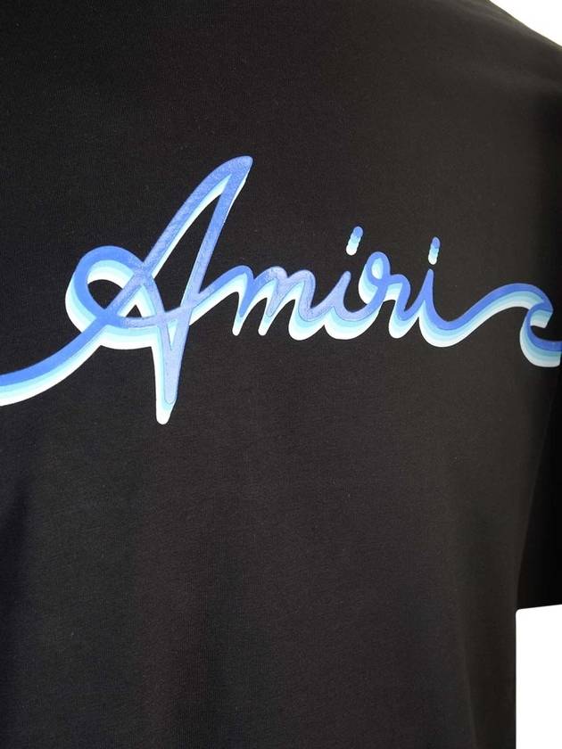 아미리 로고 프린트 크루넥 티셔츠 Amiri Logo Printed Crewneck T Shirt