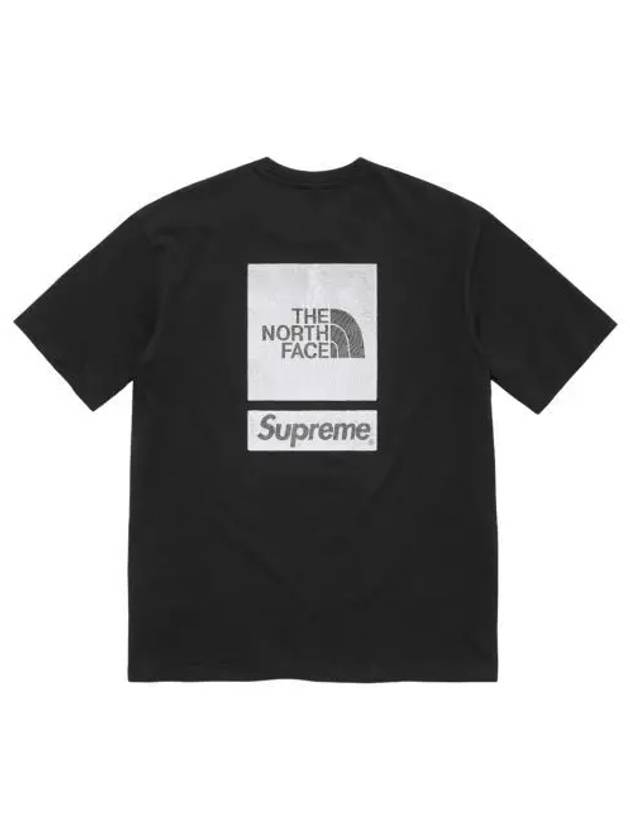 슈프림 x 노스페이스 숏슬리브 탑 블랙 24SS Supreme x The North Face S S Top Black 24SS