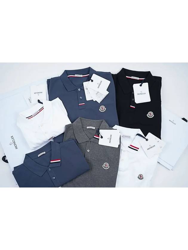 몽클레르 남성 로고 폴로 반팔티 8A00029 8A00030