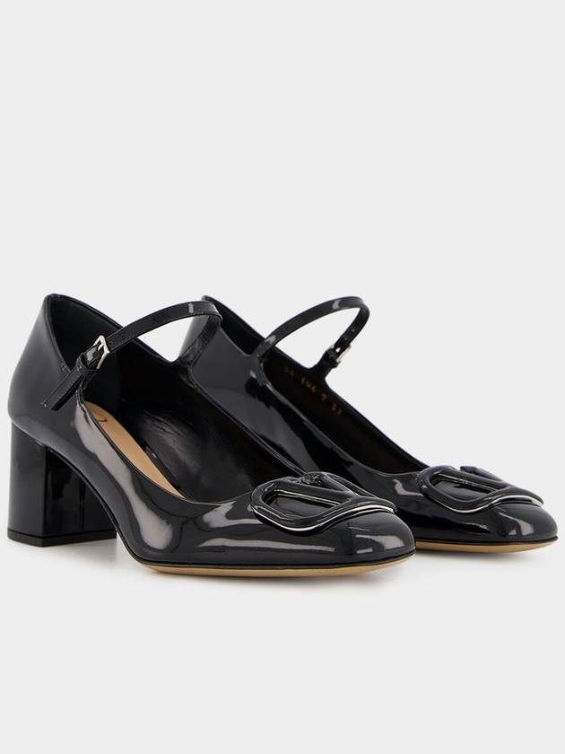 VALENTINO 발렌티노 VLOGO 브이로고 메리제인 앵클 스트랩 펌프스 4W2S0IA4 TMK0NO 굽높이 6cm
