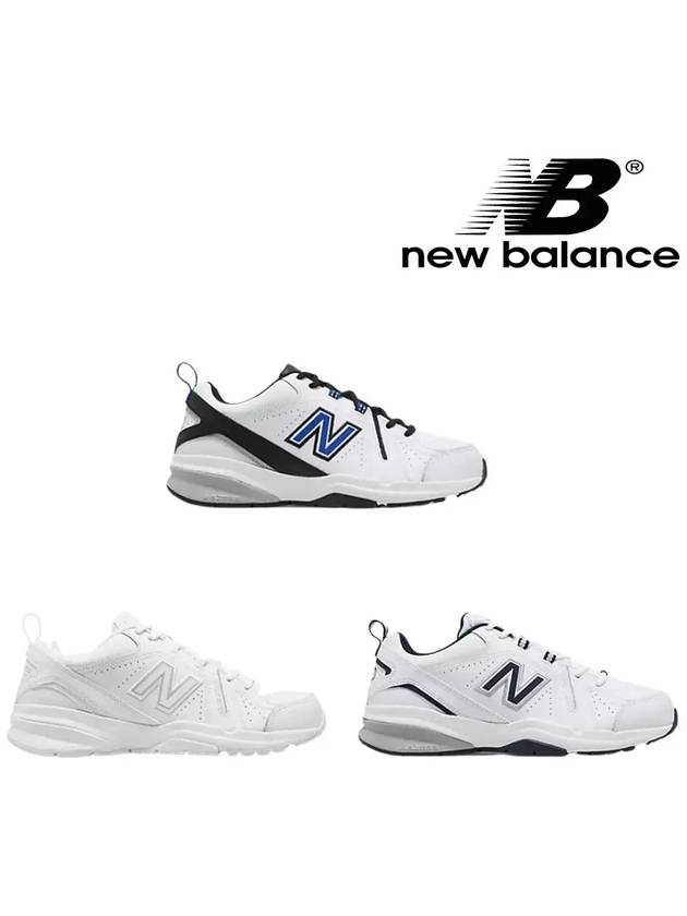뉴발란스 남성 MX608v5 운동화 스니커즈 화이트 네이비 블루