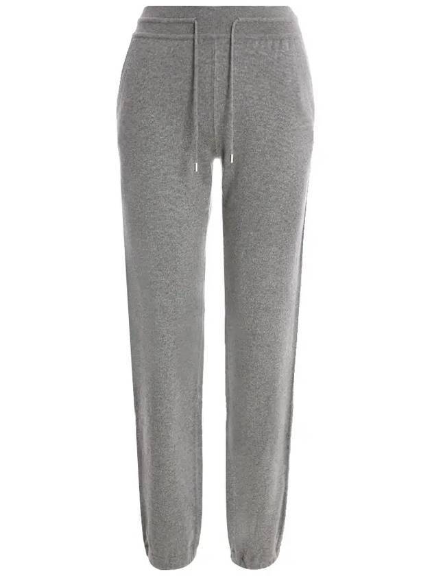 로로피아나 메라노 캐시미어 트랙 팬츠 플란넬 멜란지