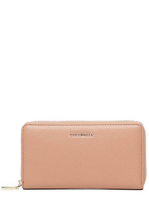 Coccinelle 로고 레터링 지퍼 지갑