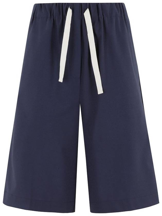 세미 쿠튀르 드로스트링 버뮤다 반바지