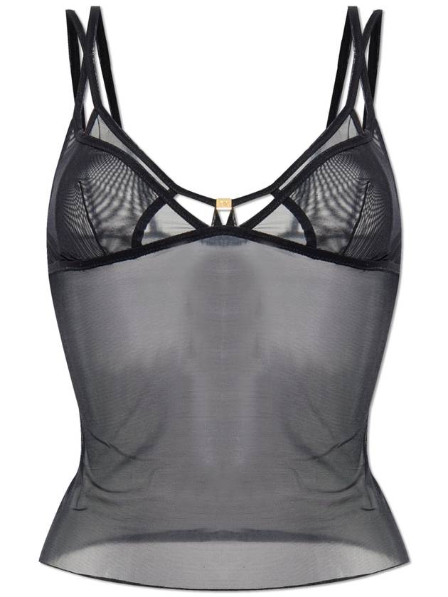 Dsquared2 Transparent Top Women's Black