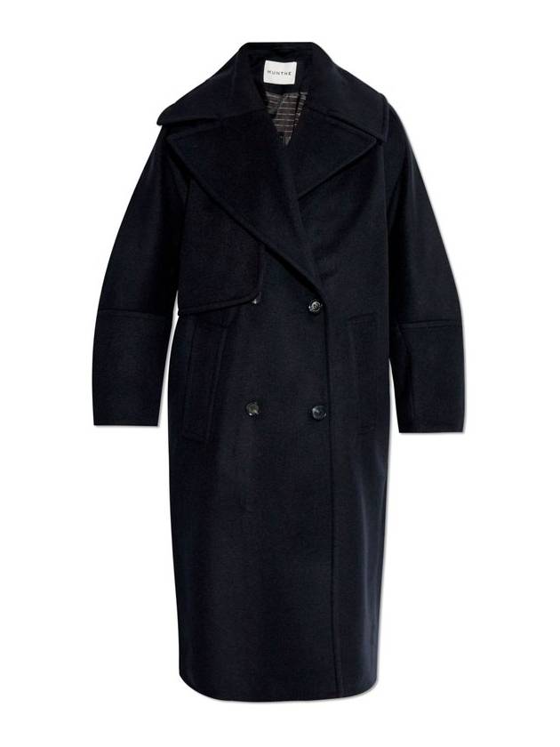 문테 오버사이즈 더블브레스트 코트