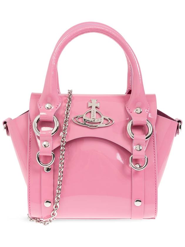 24SS 비비안 웨스트우드 여성 숄더 백 Vivienne Westwood ‘Betty Mini’ Shoulder Bag  Women's  Pink