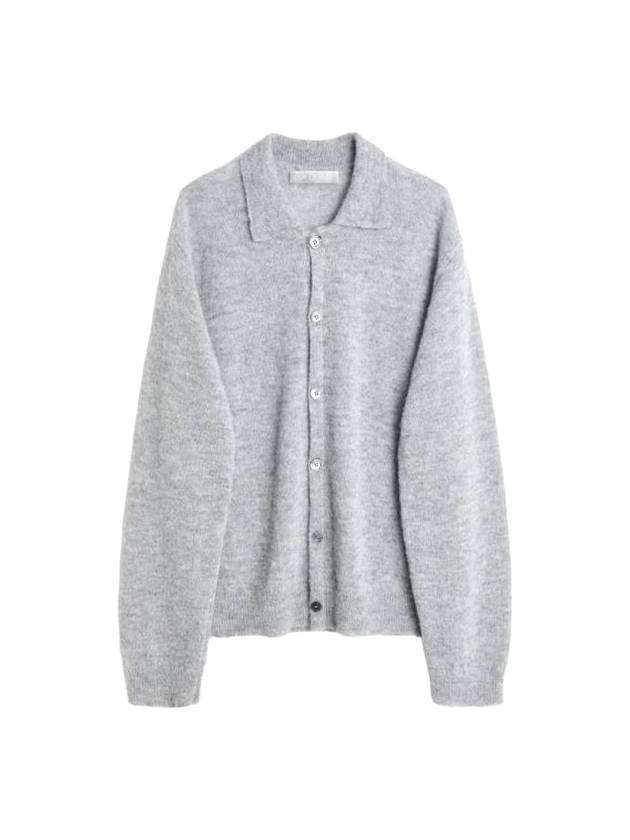 24 S S 아워 레가시 이브닝 폴로 가디건 M2243ED Dust Melange Fuzzy Alpaca B0111047329