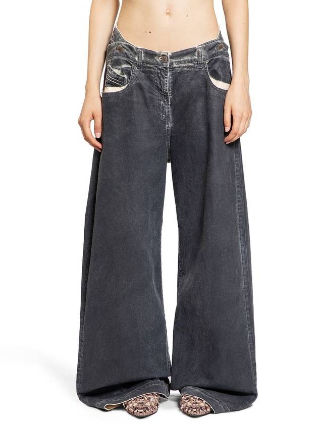 THE ATTICO WOMAN BLUE JEANS