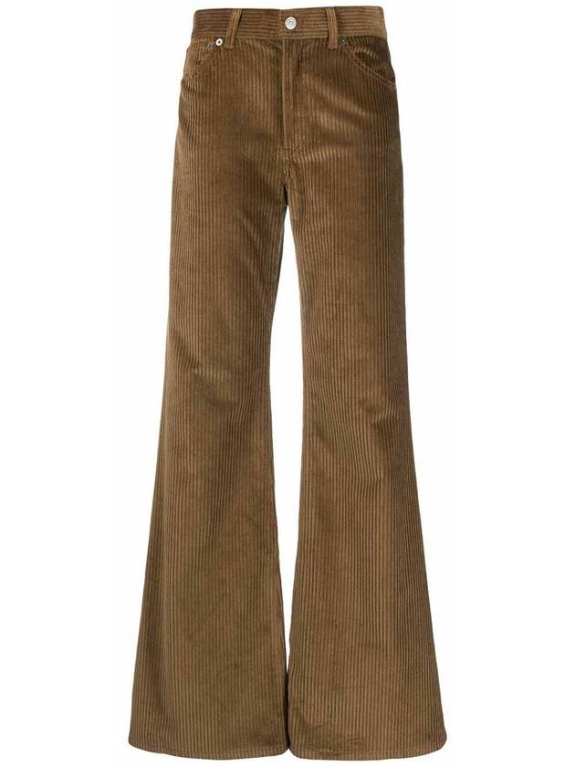 Dondup Corduroy flared trousers