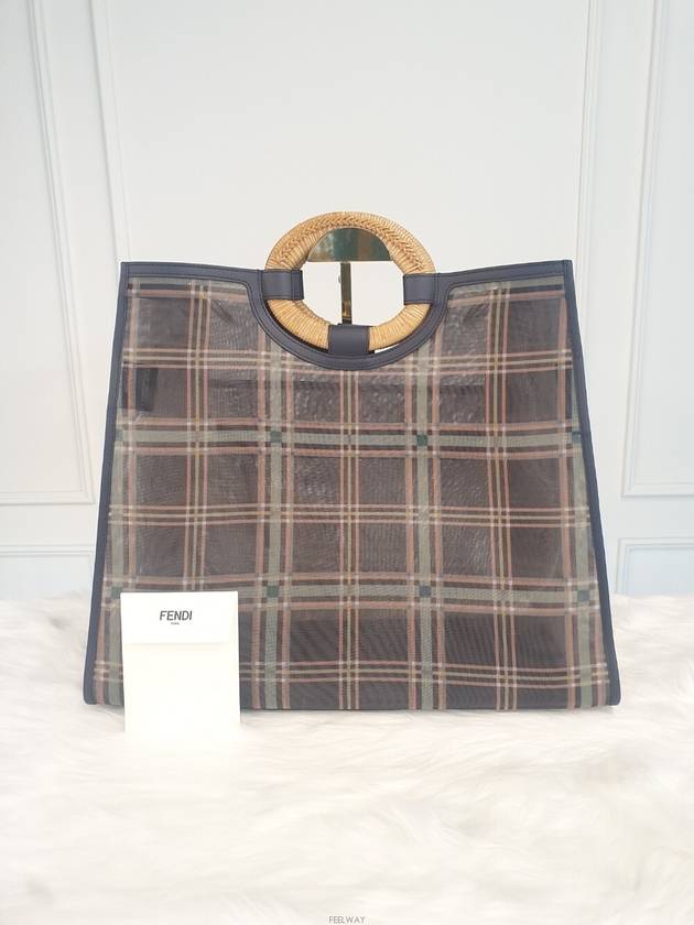 [다올 범어점] 펜디 런더웨이 메쉬 쇼퍼백 (8BH351) 상태A+