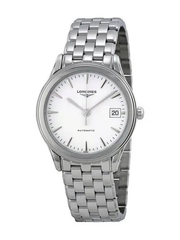 4177896 Longines Flagship Automatic White Dial Mens Watch