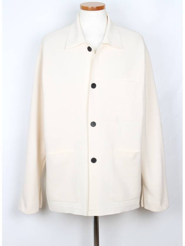 산드로 카라 니트 가디건 XL