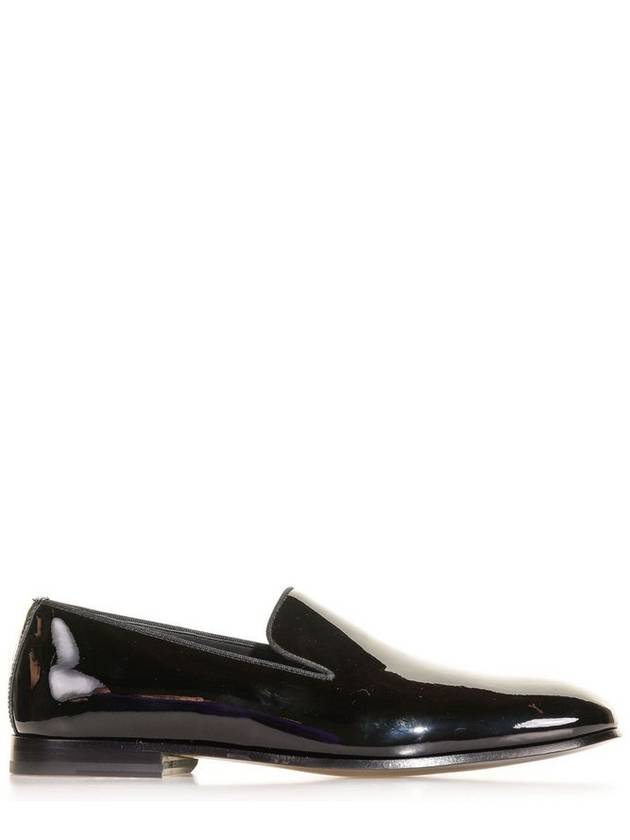 Doucal의 광택 마감 슬립온 로퍼