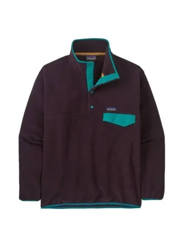 파타고니아 신칠라 스냅티 플리스 풀오버 옵시디안 플럼 Patagonia Synchilla Snap T Fleece Pullover Obsidian Plum