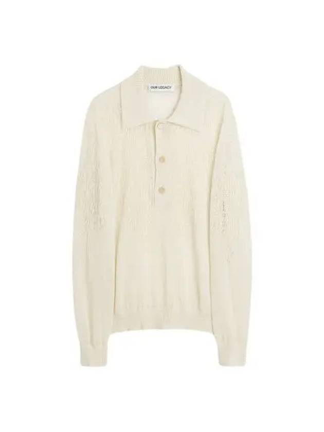 아워레가시 빅 피케 화이트 플로랄 포인틸 Our Legacy Big Piquet White Floral Pointille