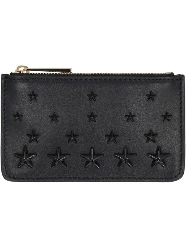 Jimmy Choo Nancy 스타 스터드 지퍼 지갑