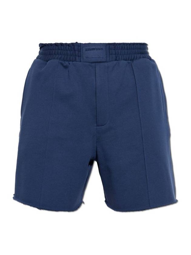 헬무트 랭 로고 엠보싱 반바지