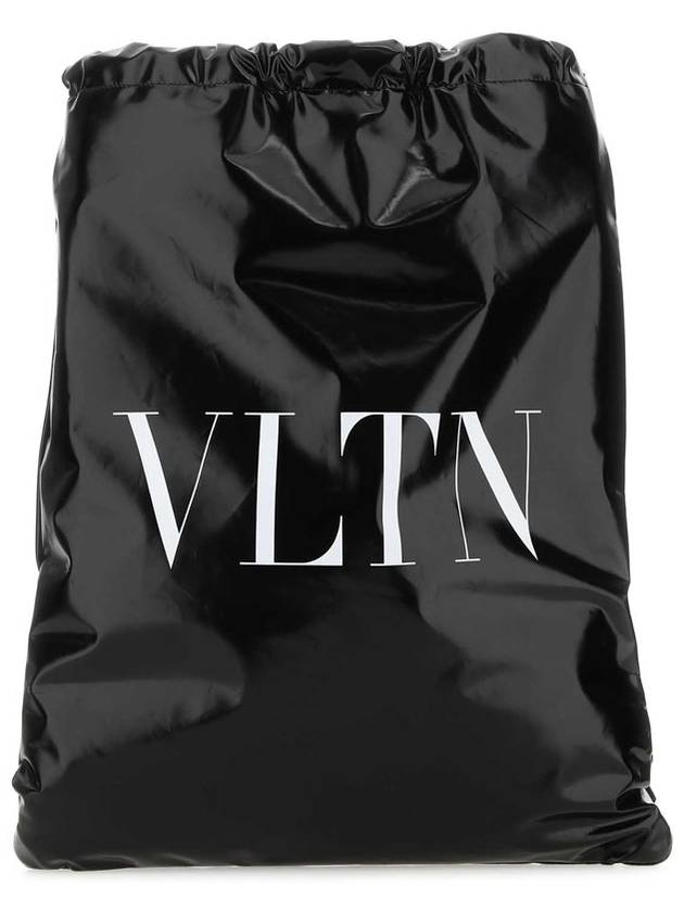 Valentino VLTN 로고 프린트 드로스트링 백팩
