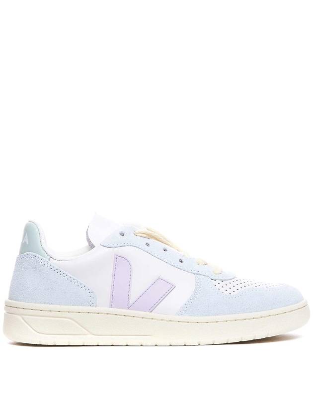 Veja V-10 leather sneakers