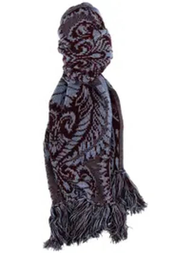 에트로 바로코 머플러 브라운