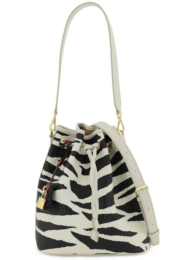 23 S S MCM 엠씨엠 ZEBRAMOTIF DESSAU 미디엄 버킷 백 MCM MWDDSDU06 BK B0230277083