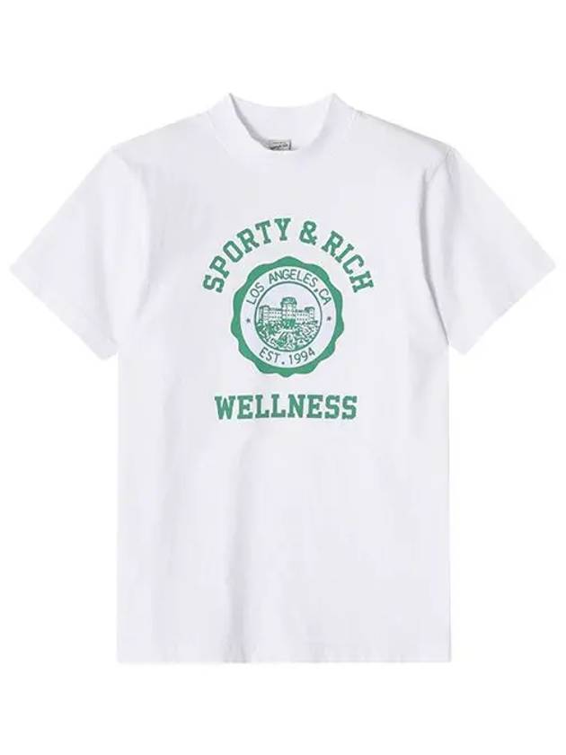 스포티앤리치 SPORTY&RICH TO042S405EW 엠블럼 EMBLEM 반팔티