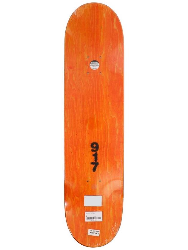 24SS 콜미917 토이 Deck 스케이트보드 토이 DECK 오렌지