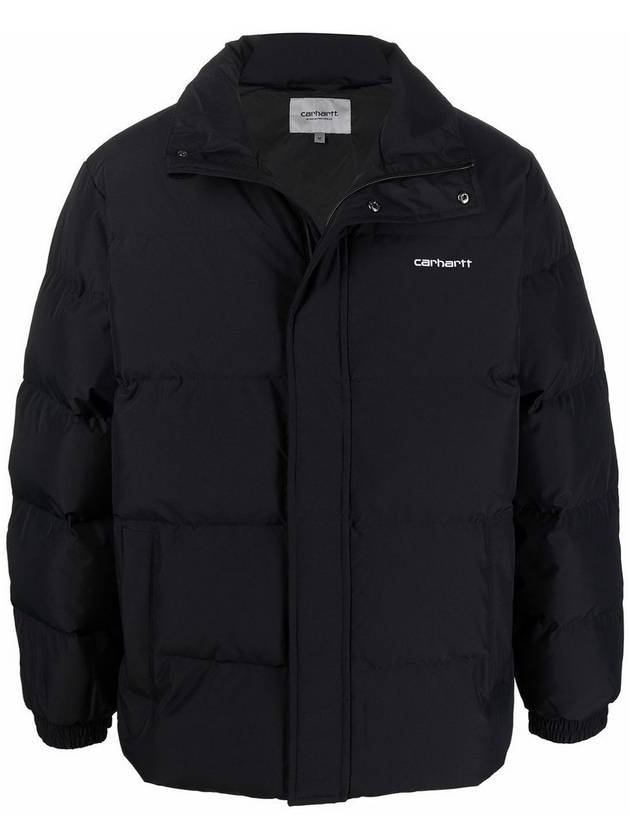 Carhartt Logo-print feather-down puffer jacket