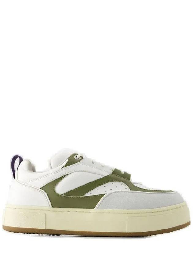 Eytys 라운드 토 레이스업 스니커즈 F016020_OLIO