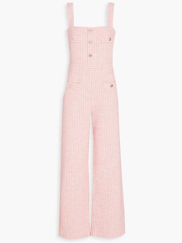 NB07 마쥬 여성 점프수트 Embellished metallic cotton blend tweed jumpsuit 46376663162835932