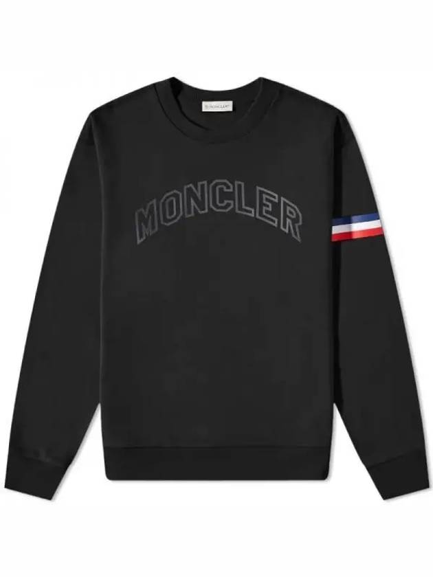 몽클레르 아치 로고 맨투맨 블랙 8G000 05 899WC 999 8G000 05 899WC 9998G000 05 899WC 999