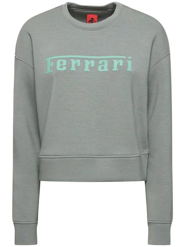 NB01 페라리 여성 맨투맨 Scuba viscose blend crewneck sweatshirt