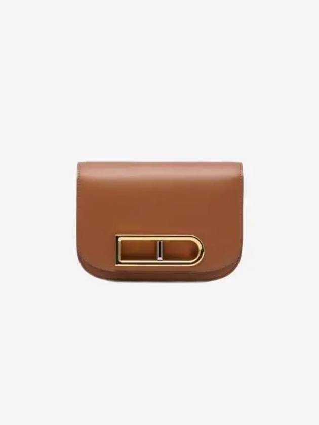 델보 링고 스몰 올렁 카프 탄 Delvaux Lingot Small Olen Calf Tan