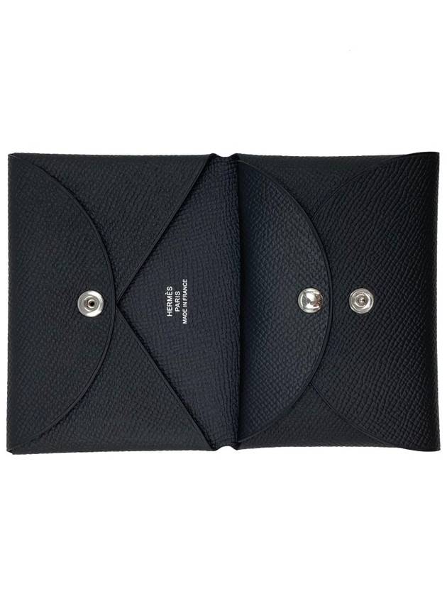 에르메스 여성 칼비 듀오 카드지갑 블랙 H083035CK 89