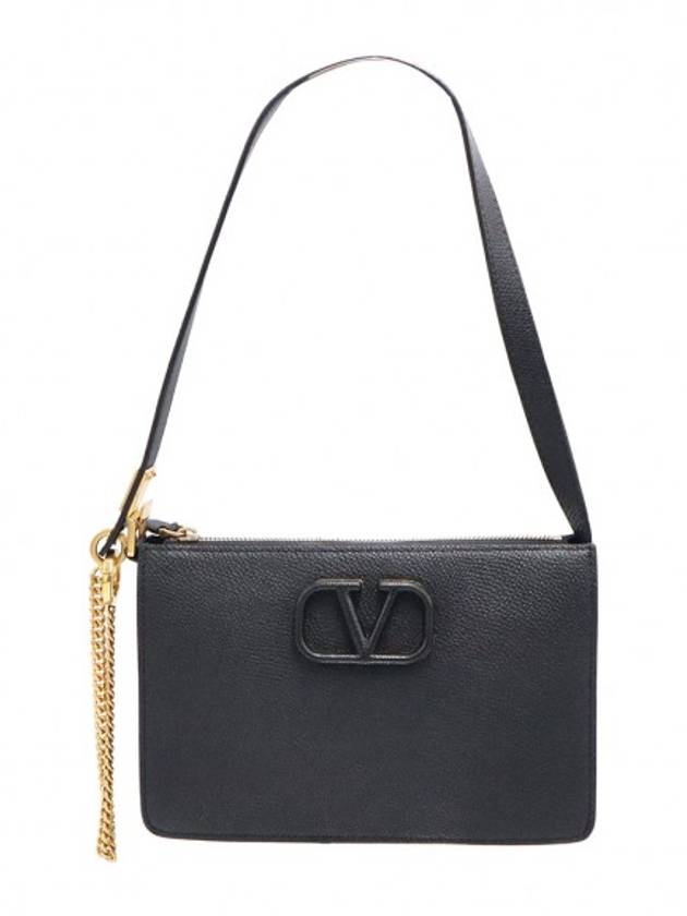 발렌티노 여성 Valentino(발렌티노) VW2P0T48PQR0NO 블랙 카프스킨 VSLING 어드저스터블 체인 숄더백 > 숄더백 | 강북중고명품