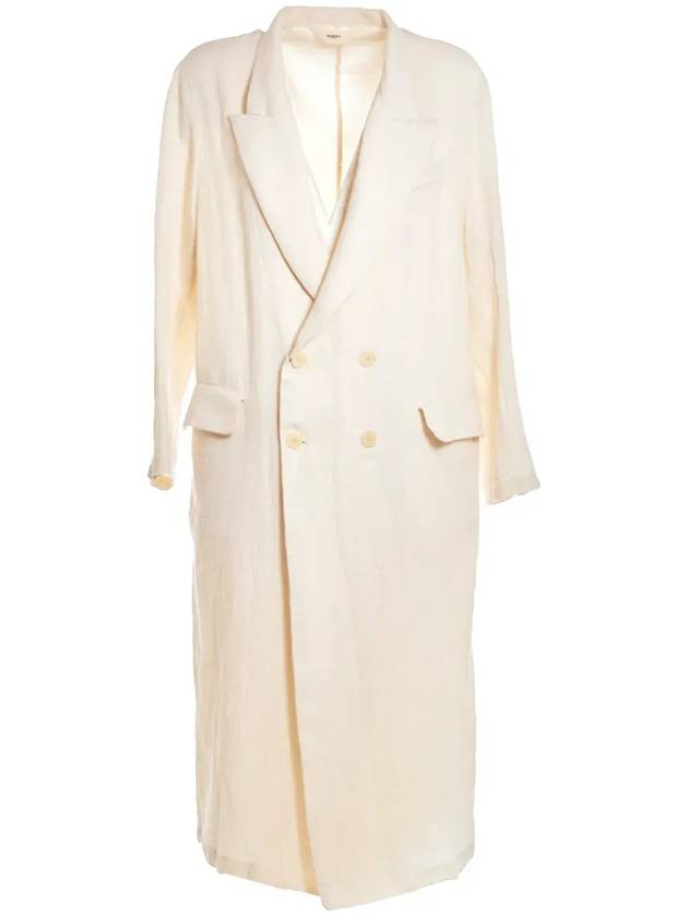 Barena Peak Lapels 더블 브레스티드 코트 CSD35504119_230