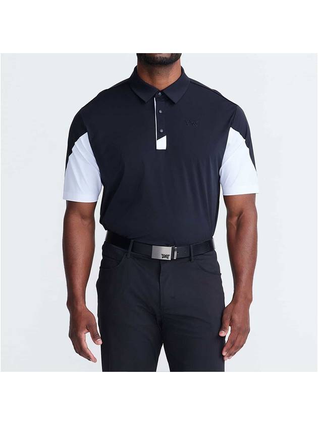 PXG 남성 컴포트 핏 에볼루션 폴로 골프 셔츠 남자 반팔 티셔츠 Multicolor