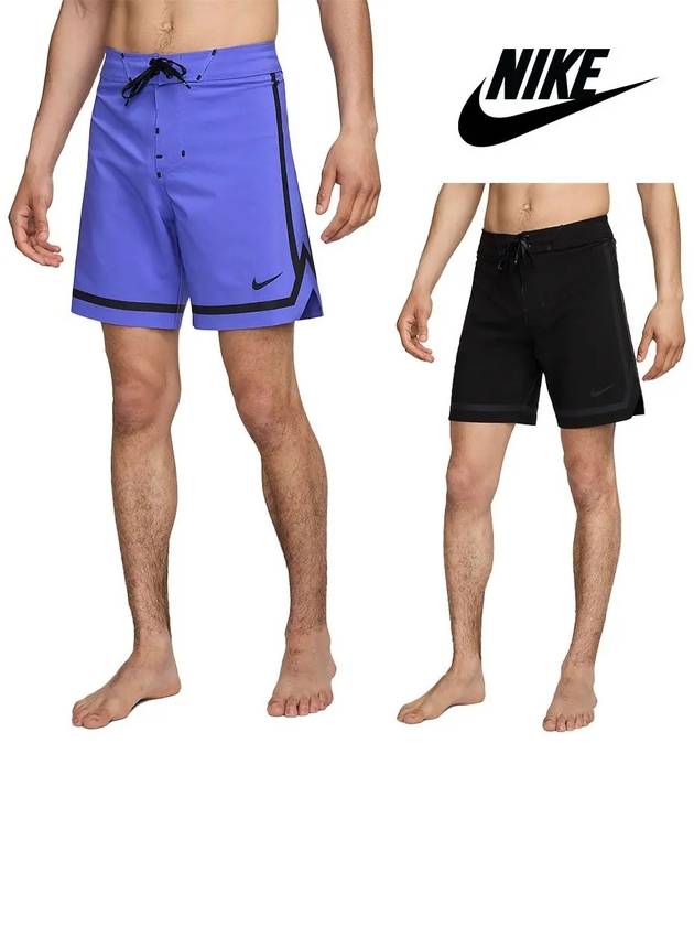 나이키 반바지 페이드어웨이 7인치 스윔 쇼츠 2컬러 블루 블랙
