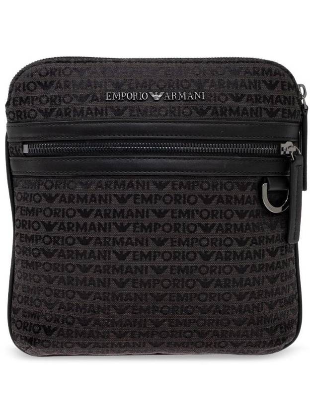 엠포리오아르마니 남성 ALLOVER LOGO CROSSBODY BAG EM001780AF13823U8168