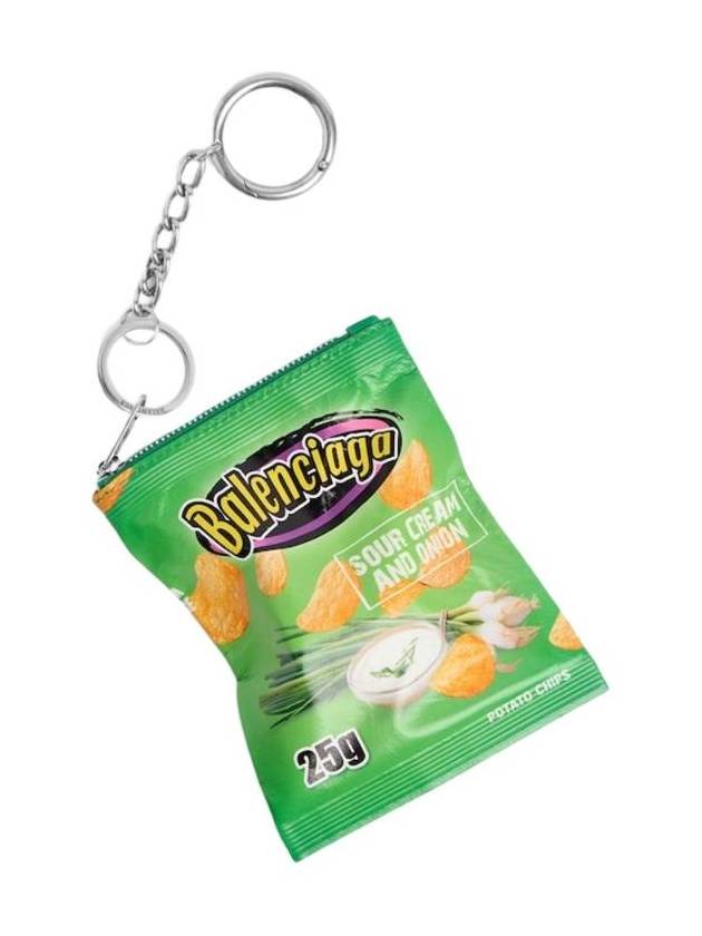 발렌시아가 키체인 칩스 참 그린 8277672ABP03837