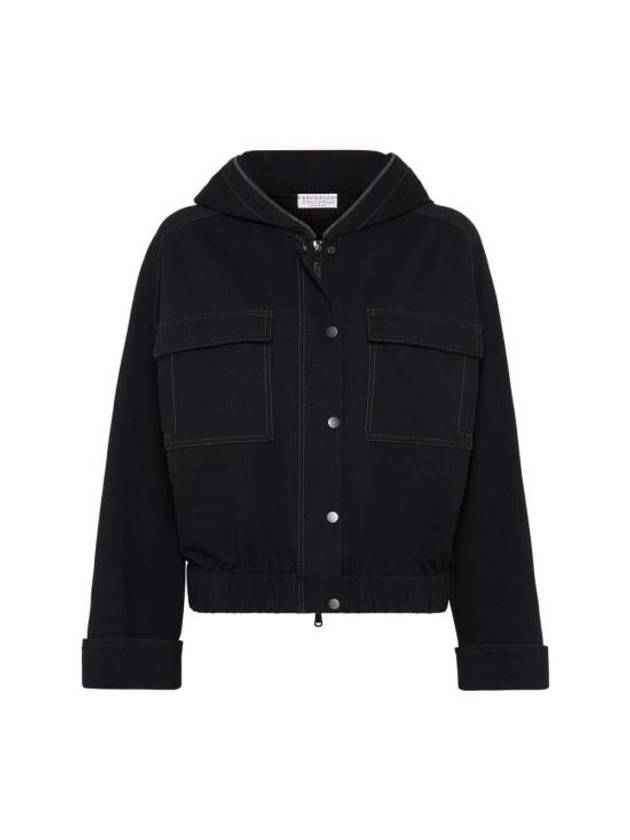 24SS 브루넬로 쿠치넬리 스웨터 MH827EM616 C101 BLACK