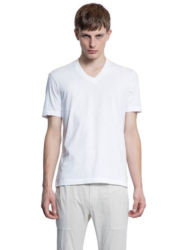 JAMES PERSE MAN WHITE T-SHIRTS & TANK TOPS