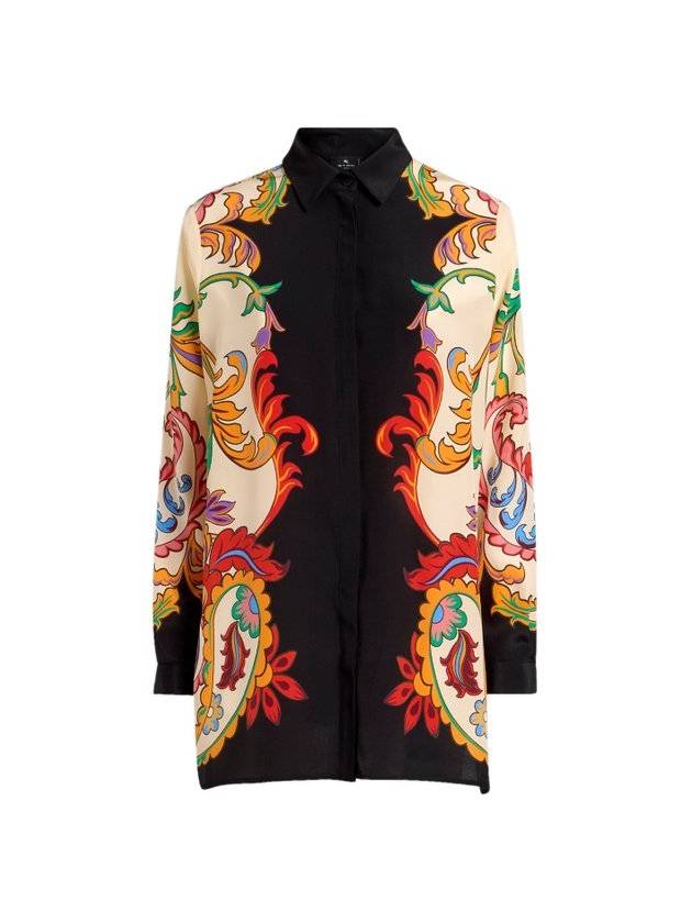 에트로 롱슬리브 페이즐리 프린트 셔츠