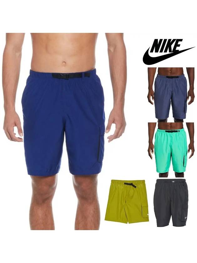 나이키 수영복 패커블 벨트 카고 트렁크 반바지 5컬러